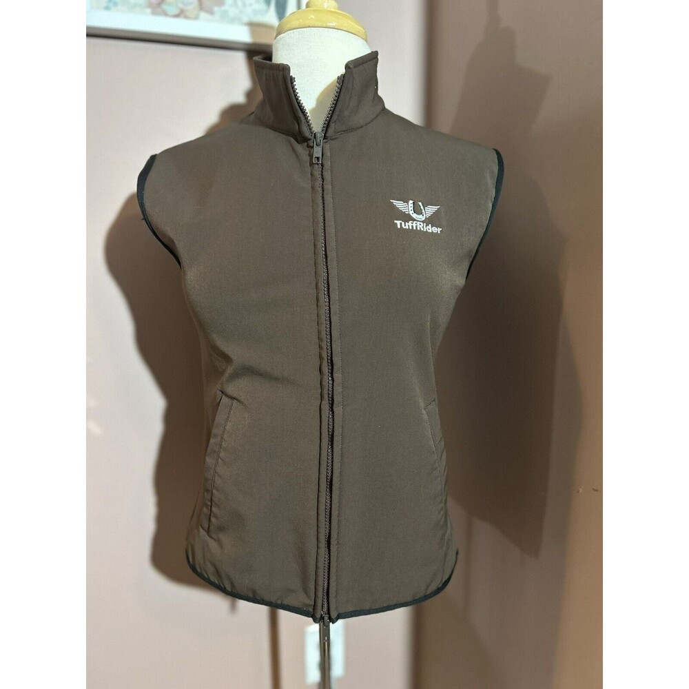 TuffRider Calgary Full Zip Vest Womens Size Small Equestrian Horse Riding